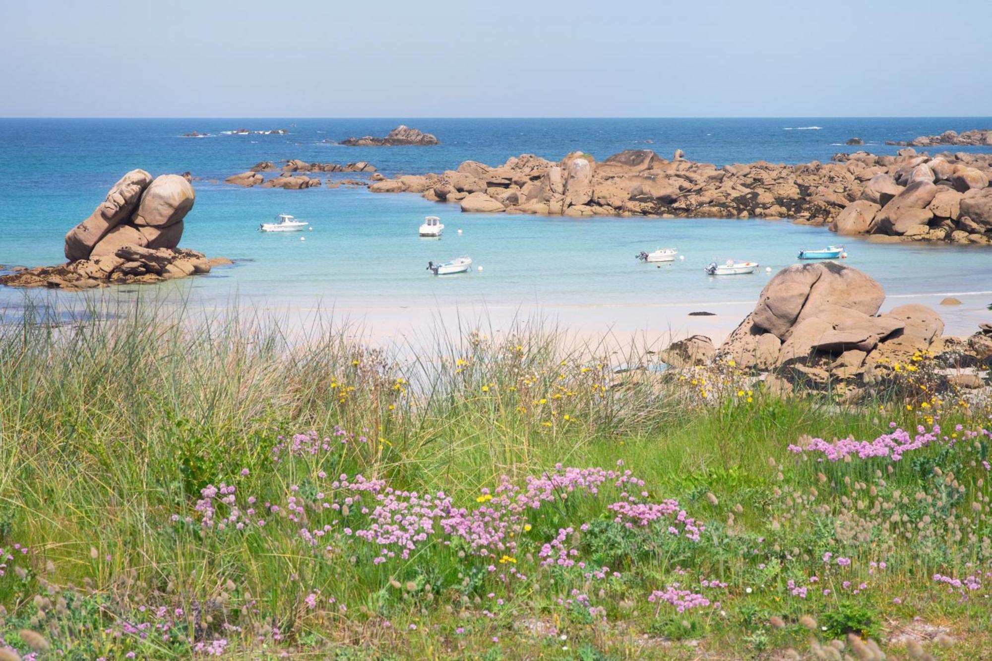 Ty Nevez - Jolie Maison Neuve Avec Petite Vue Mer Saint-Pabu  Extérieur photo