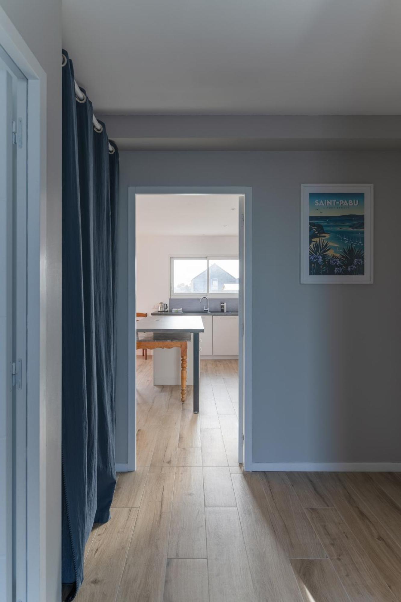 Ty Nevez - Jolie Maison Neuve Avec Petite Vue Mer Saint-Pabu  Extérieur photo