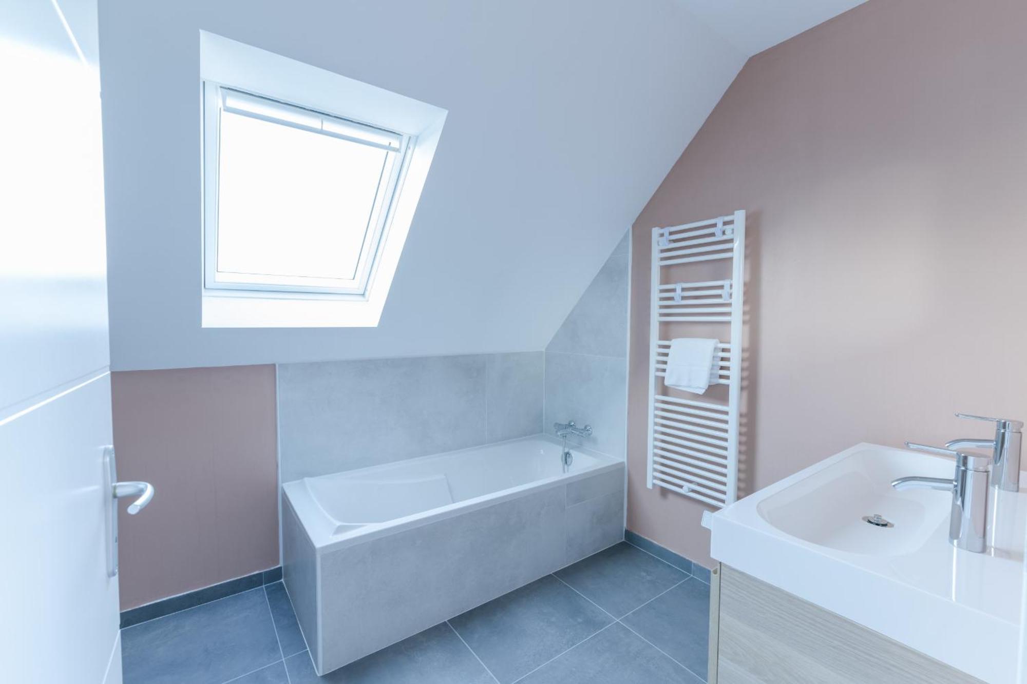 Ty Nevez - Jolie Maison Neuve Avec Petite Vue Mer Saint-Pabu  Extérieur photo