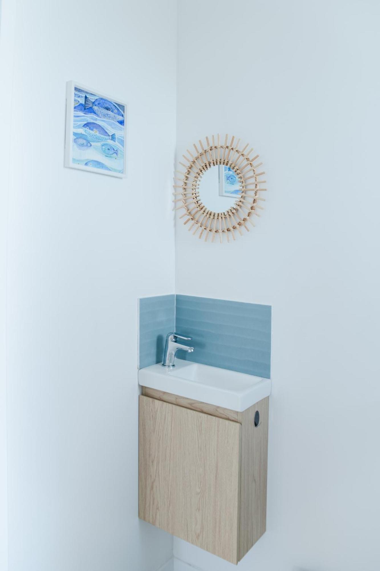 Ty Nevez - Jolie Maison Neuve Avec Petite Vue Mer Saint-Pabu  Extérieur photo