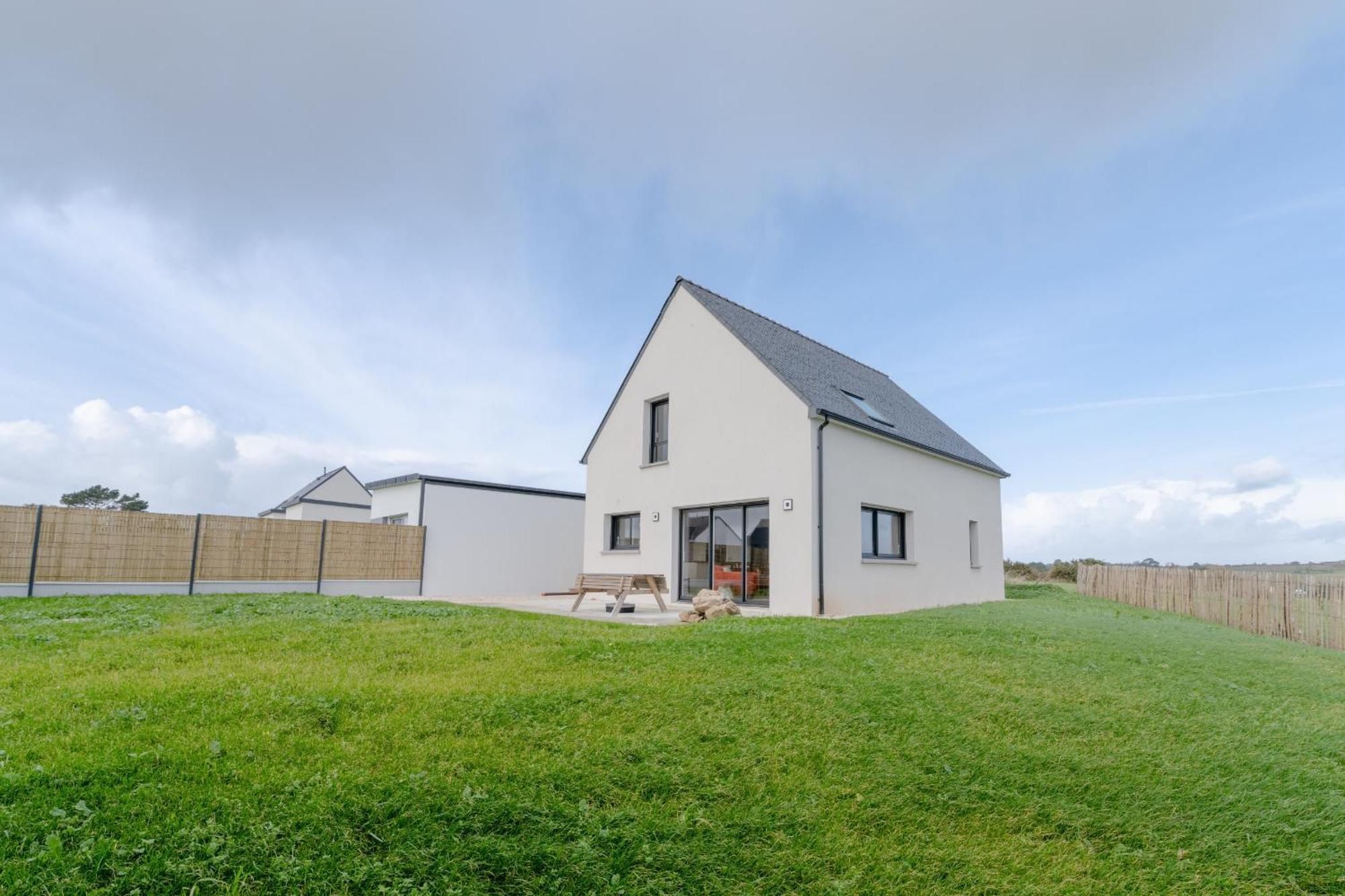 Ty Nevez - Jolie Maison Neuve Avec Petite Vue Mer Saint-Pabu  Extérieur photo