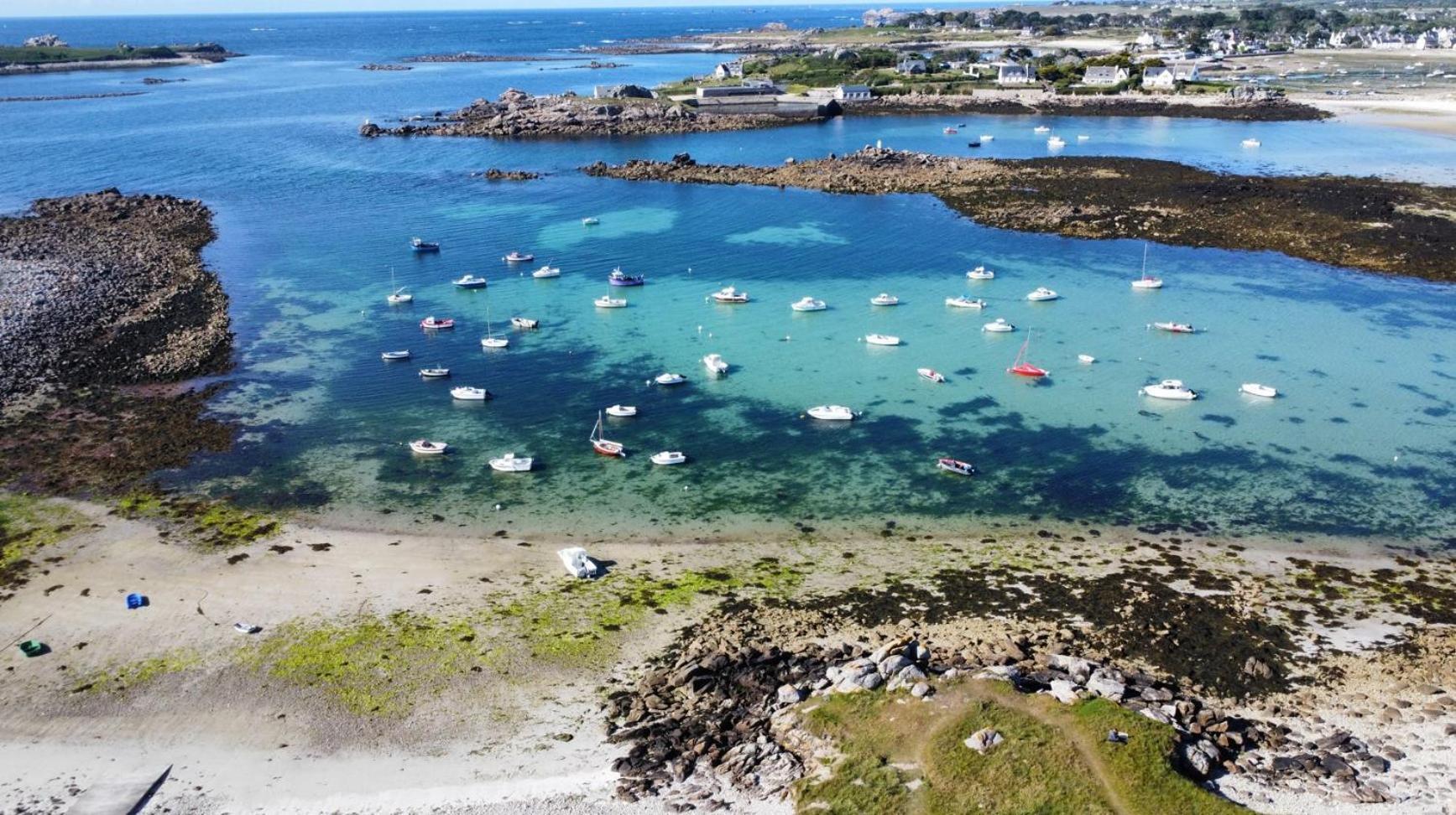 Ty Nevez - Jolie Maison Neuve Avec Petite Vue Mer Saint-Pabu  Extérieur photo