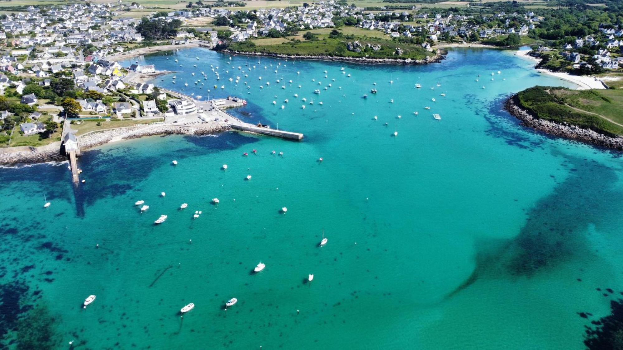 Ty Nevez - Jolie Maison Neuve Avec Petite Vue Mer Saint-Pabu  Extérieur photo