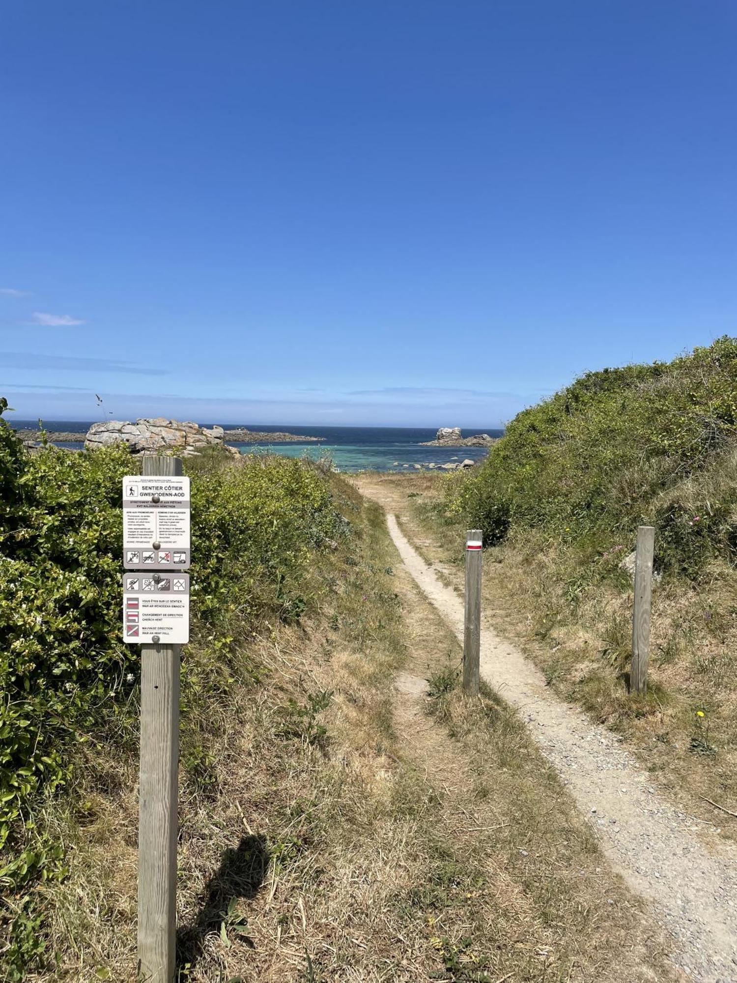 Ty Nevez - Jolie Maison Neuve Avec Petite Vue Mer Saint-Pabu  Extérieur photo